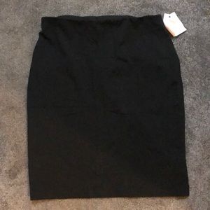 Black philosophy skirt business casual prof